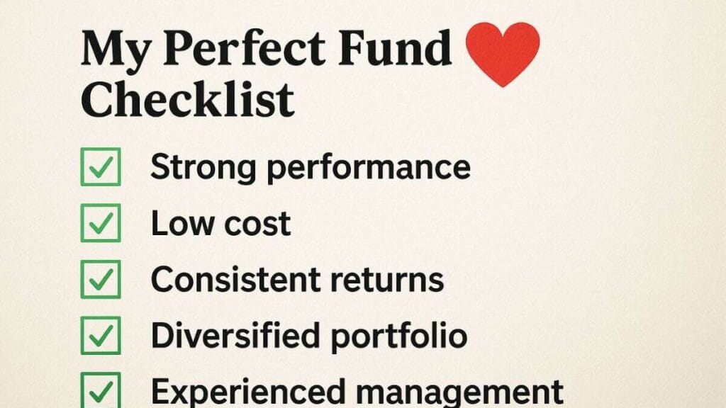 Mutual Fund Kaise Chune, एक परफेक्ट म्यूच्यूअल फंड चुनने की चेकलिस्ट।